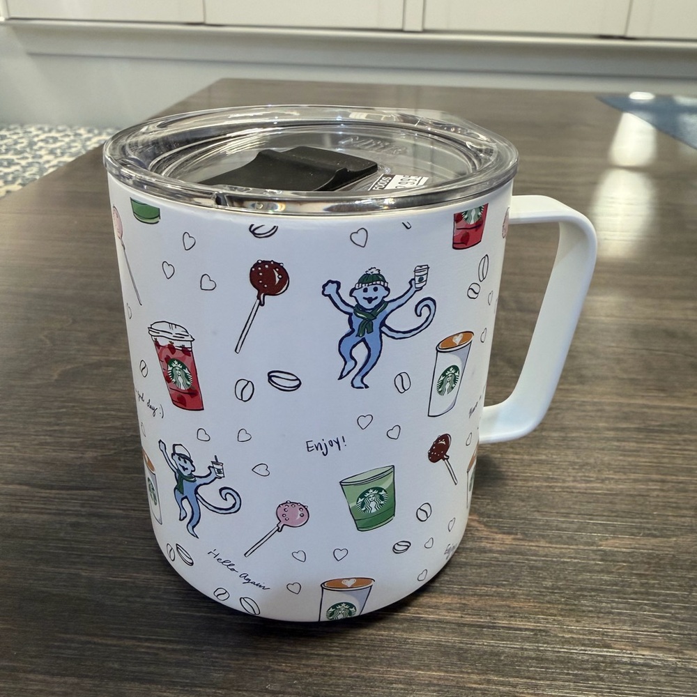 Roller Rabbit and Starbucks Mug collaboration
